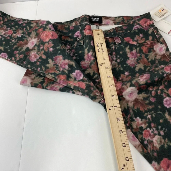 Hudson Womens 25 Midrise Nico Super Skinny Ankle Floral Jeans NWT MSRP $229 - Picture 5 of 9